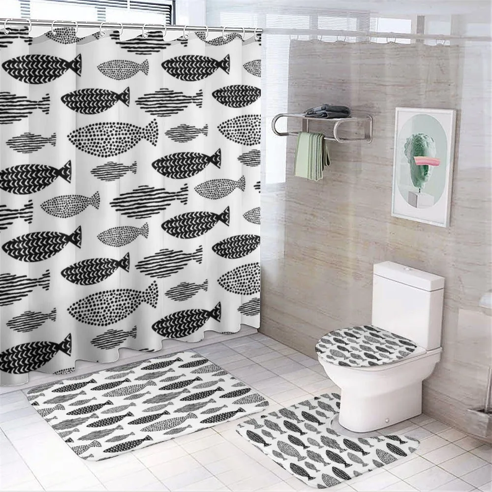 Sea Animals Black White — Your design