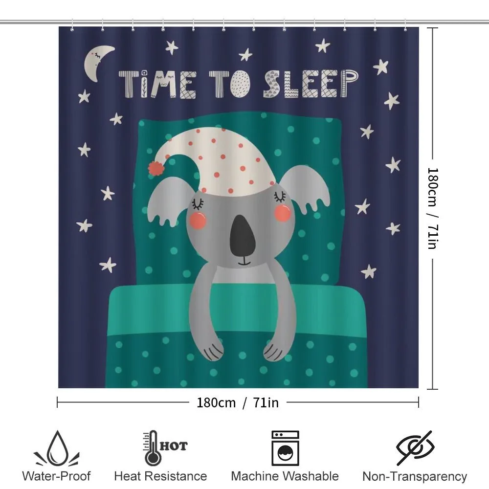 Sleeping Fluffy Koala Bear — Detail 2