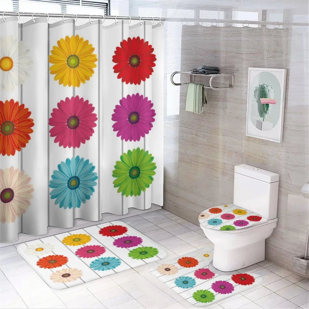 Vivid Petals on Stripe — Your design