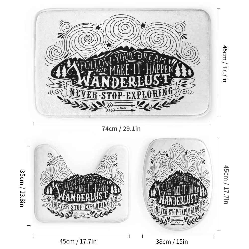 Wanderlust Follow Dreams — Detail 1