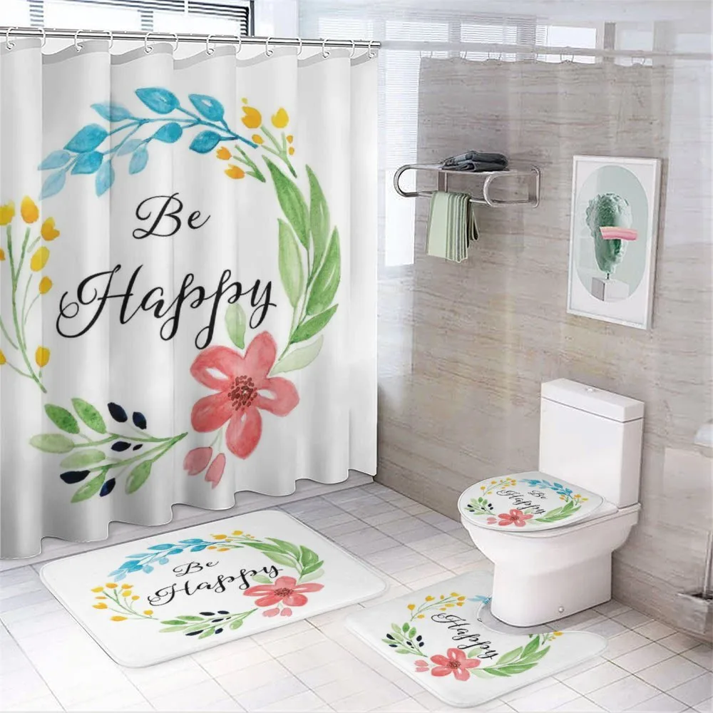 Watercolor Floral Wreath — Your design