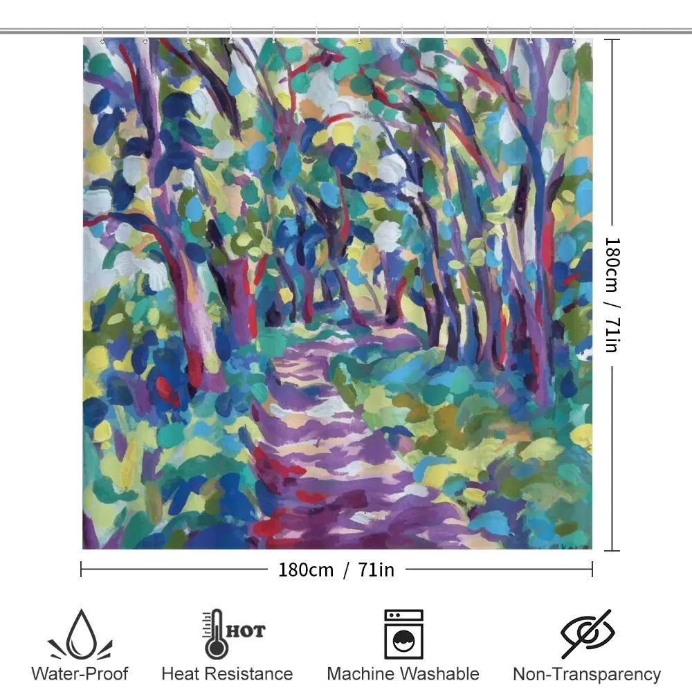 Woodland Nature Colorful — Detail 2