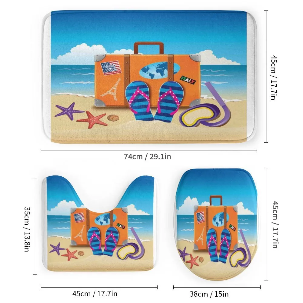3D Travel Suitcase — Detail 1