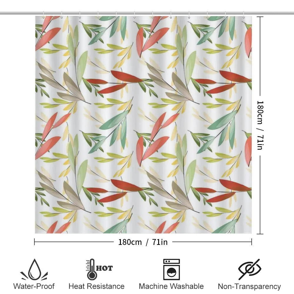 Abstract Modern Leaves — Detail 2