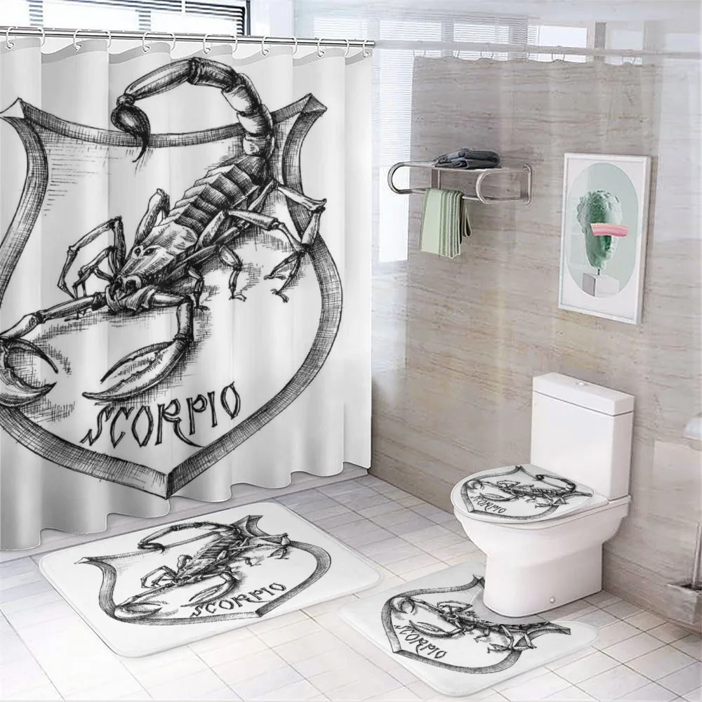 Black and White Scorpio — Your design