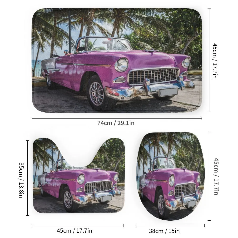 Cabriolet Parked on Beach — Detail 1