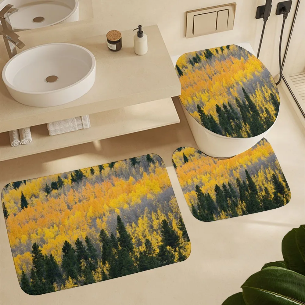 Colorful Aspen Trees USA — Detail 5