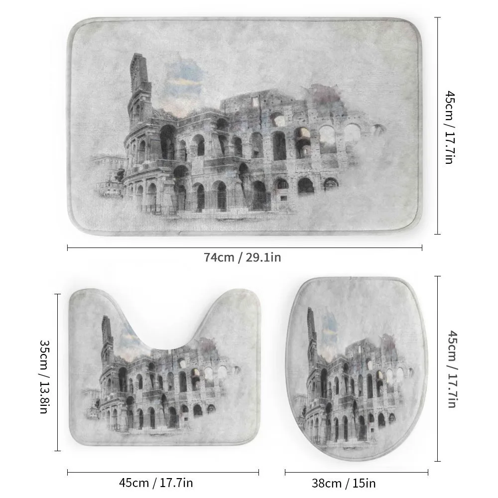 Colosseum Rome Sketch — Detail 1