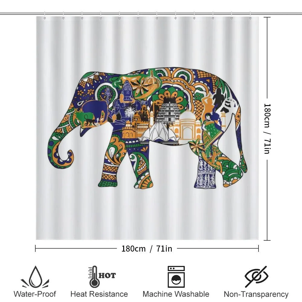 Elephant Asian Symbol — Detail 2