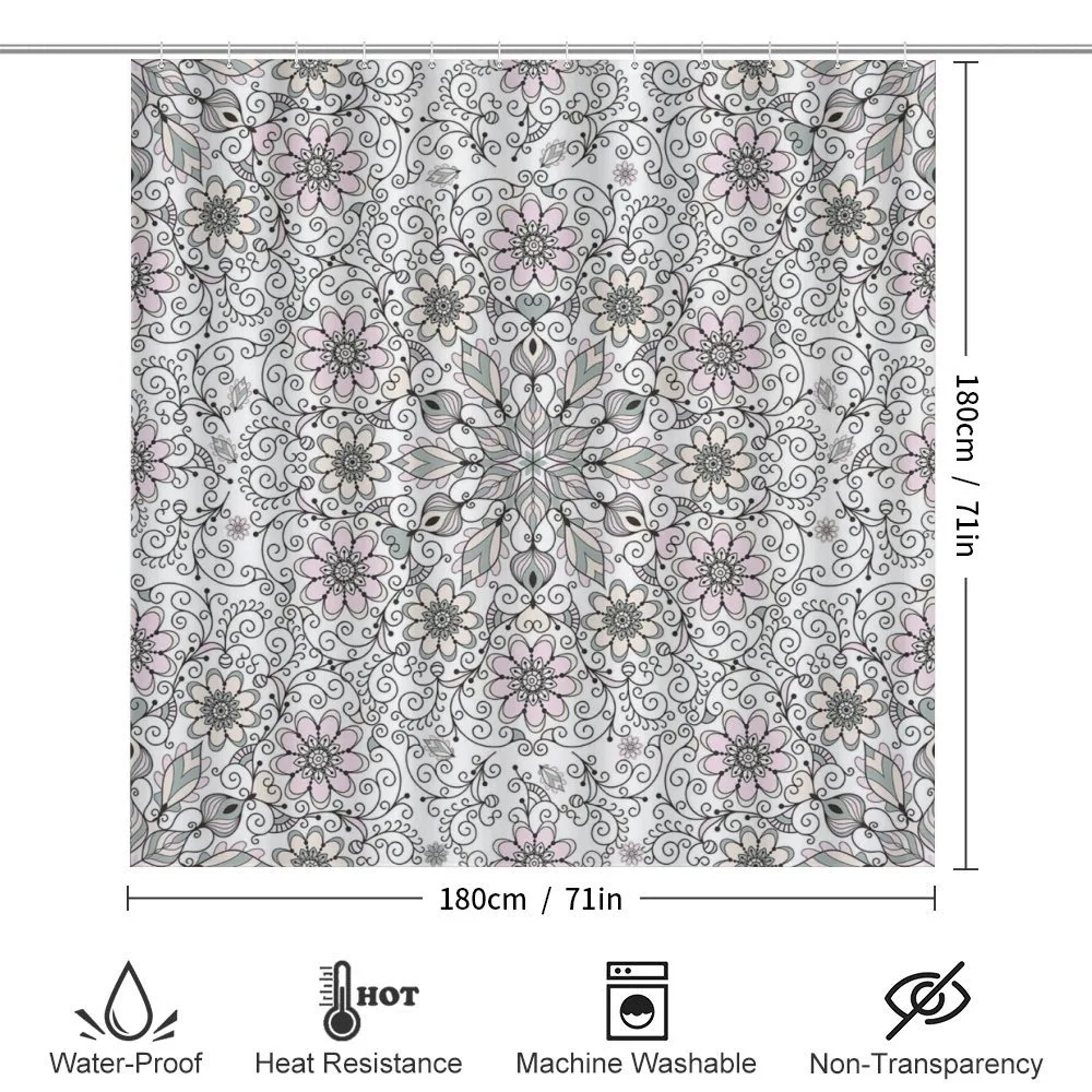 Flower Swirls Doily Style — Detail 2