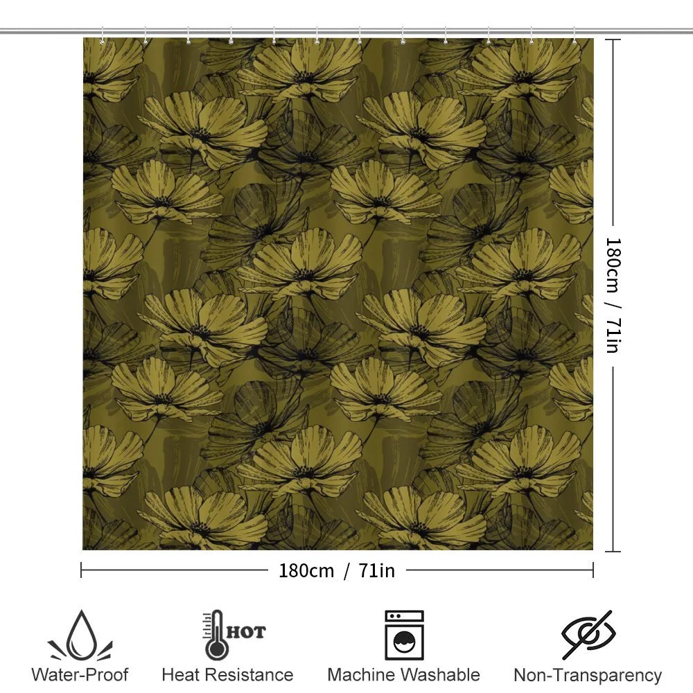 Fowers in Earth Tones Art — Detail 2