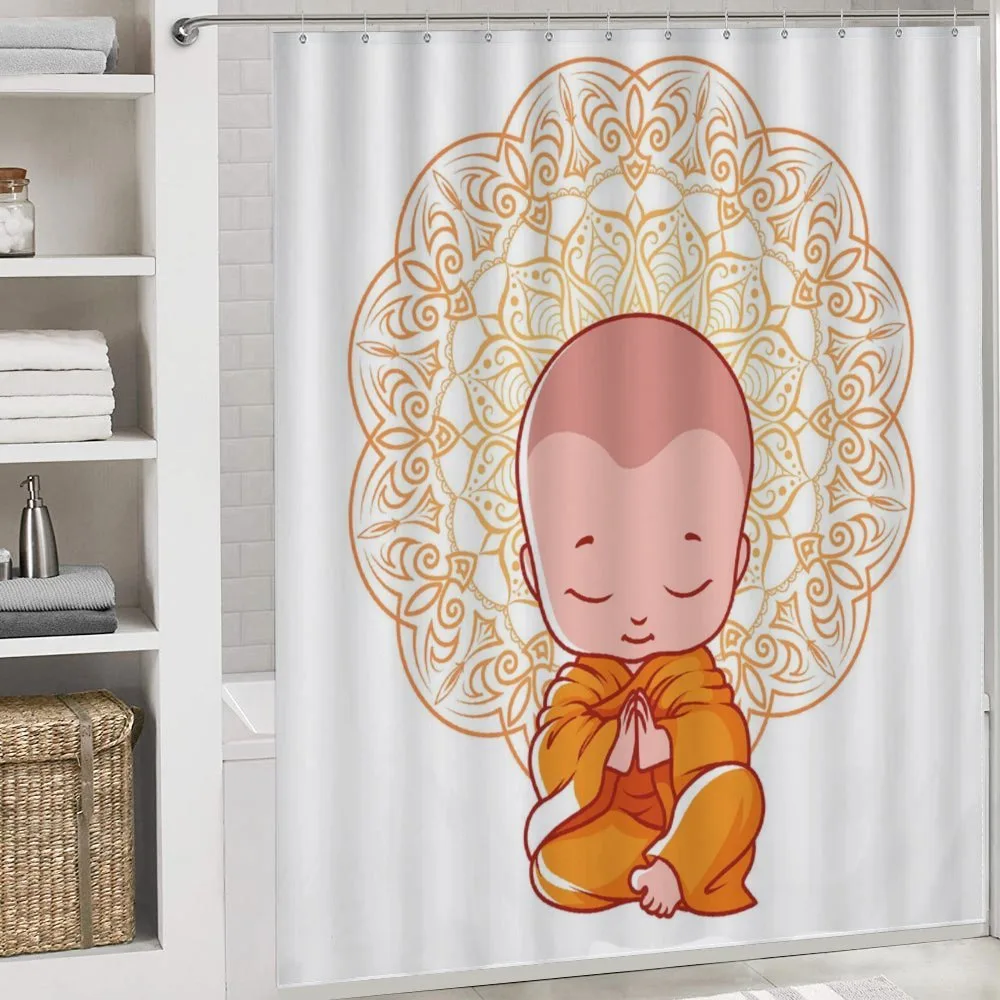 Little Meditating Monk — Detail 4
