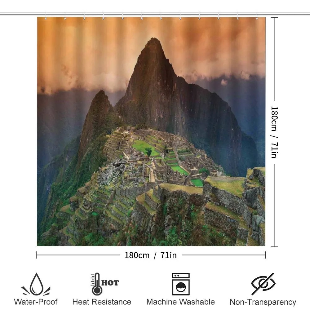 Machu Picchu Ruins Photo — Detail 2