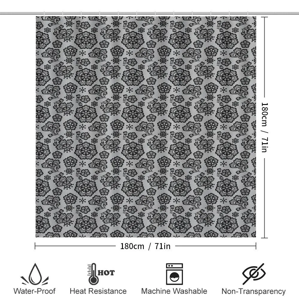 Monochrome Paisley — Detail 2