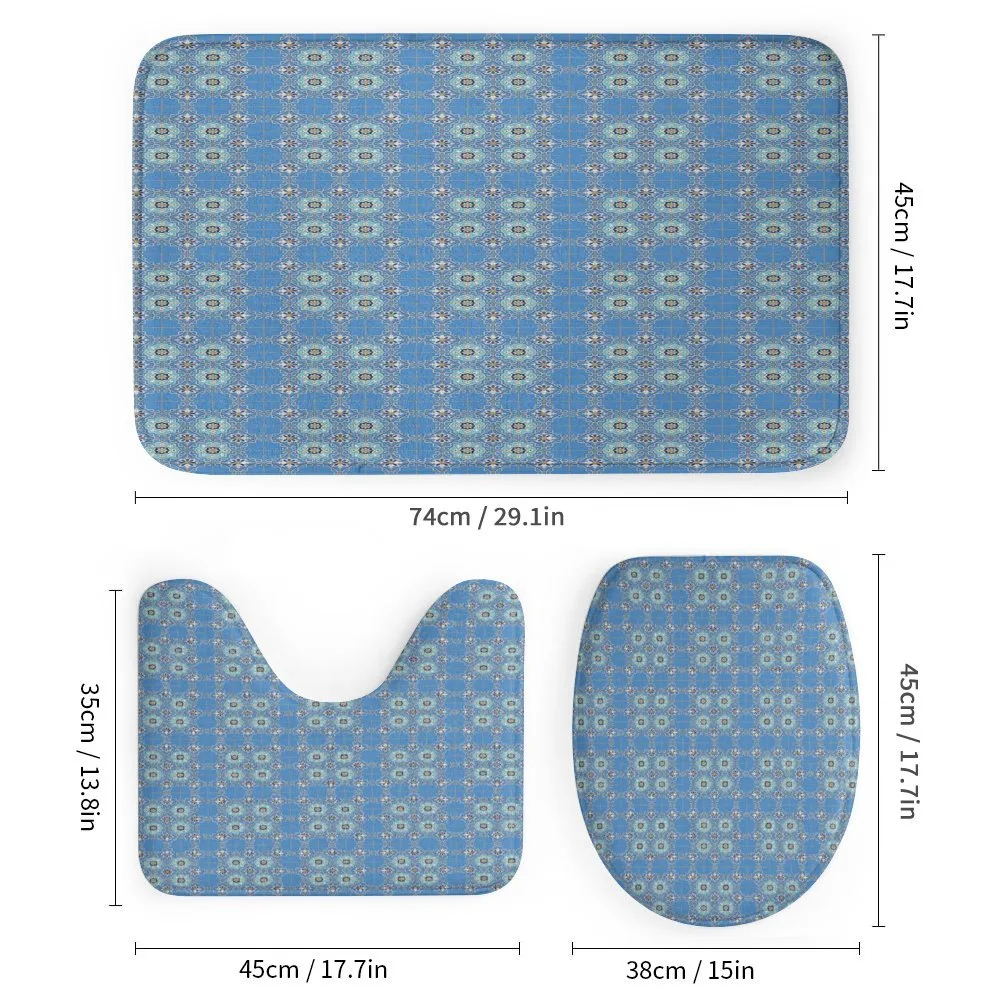 Patchwork Style Blue — Detail 1