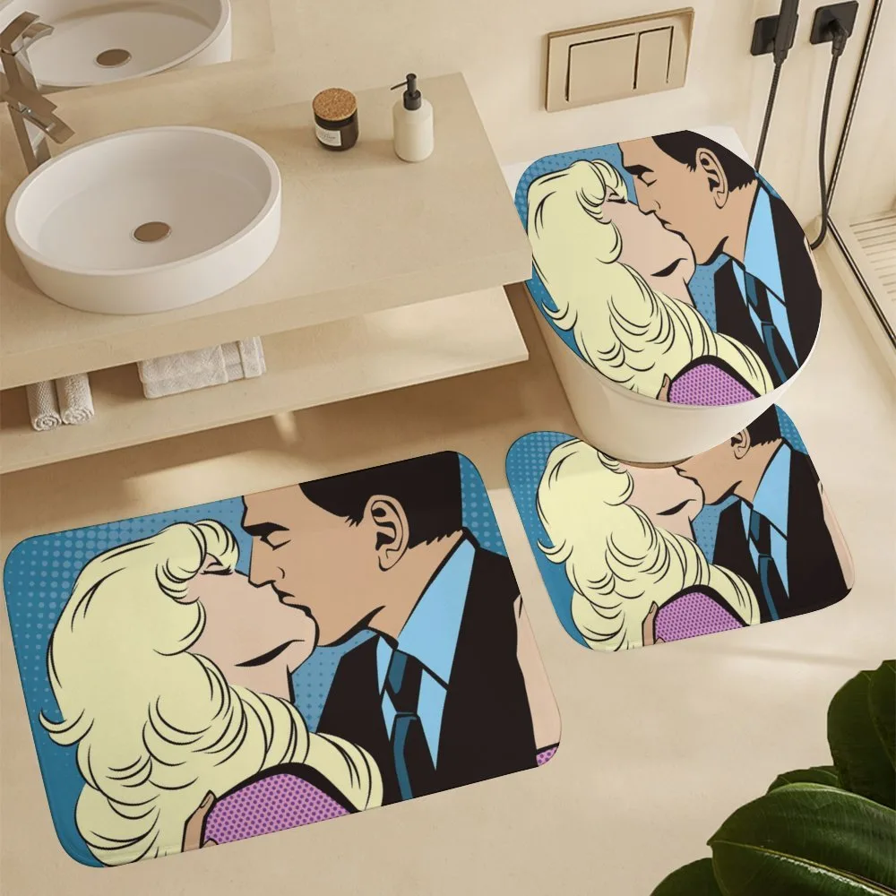 Pop Art Romantic Couple — Detail 5