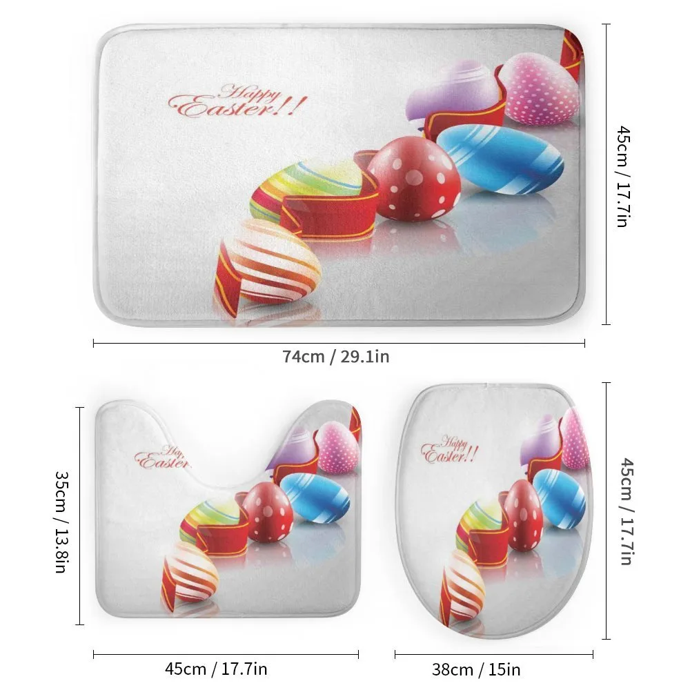 Ribbon and Colorful Eggs — Detail 1