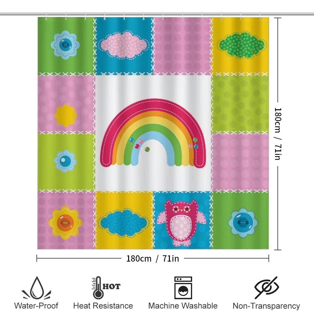 Squares Rainbow Nature — Detail 2