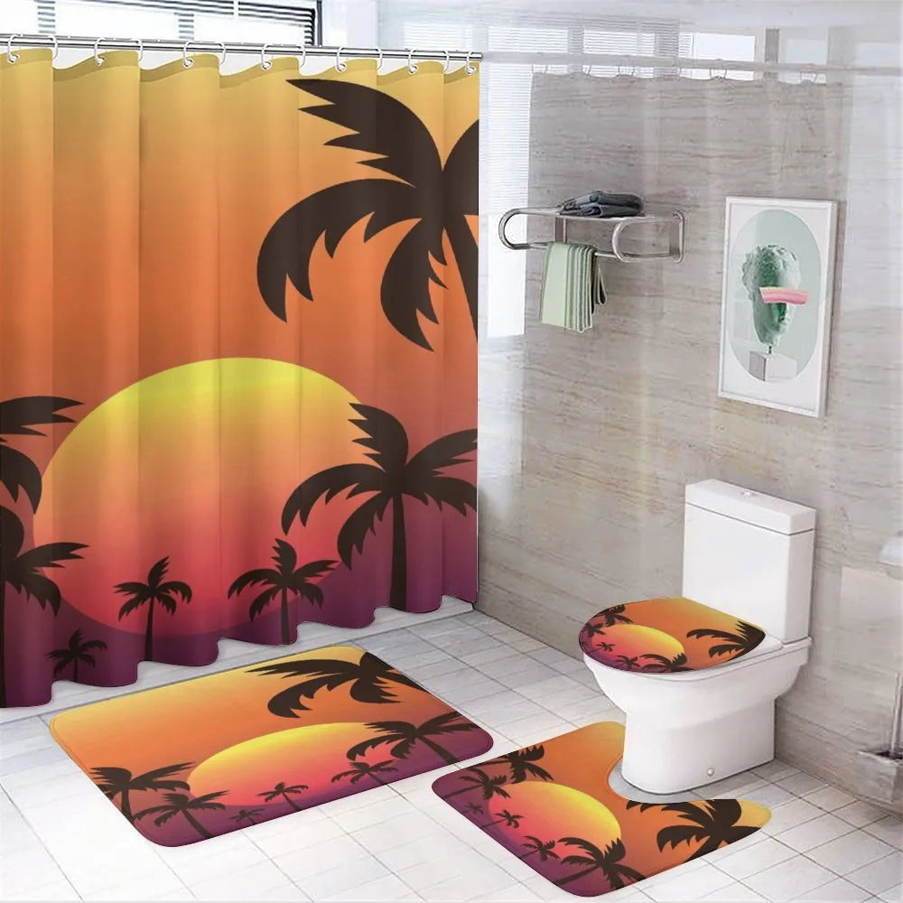 Sunset with Palms Art — Your design