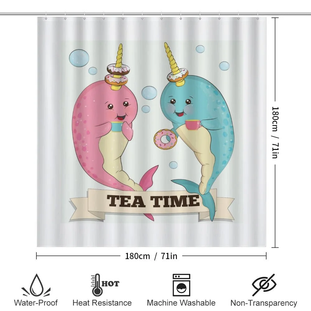 Tea Drinking Whales — Detail 2