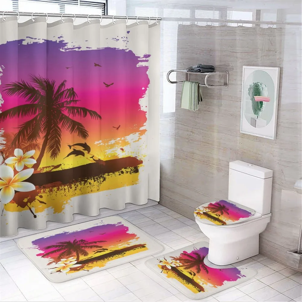 Tropical Beach Sunset — Your design