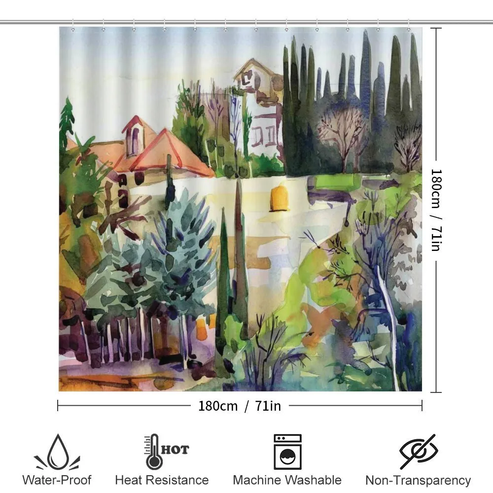 Tuscany Village Scenery — Detail 2