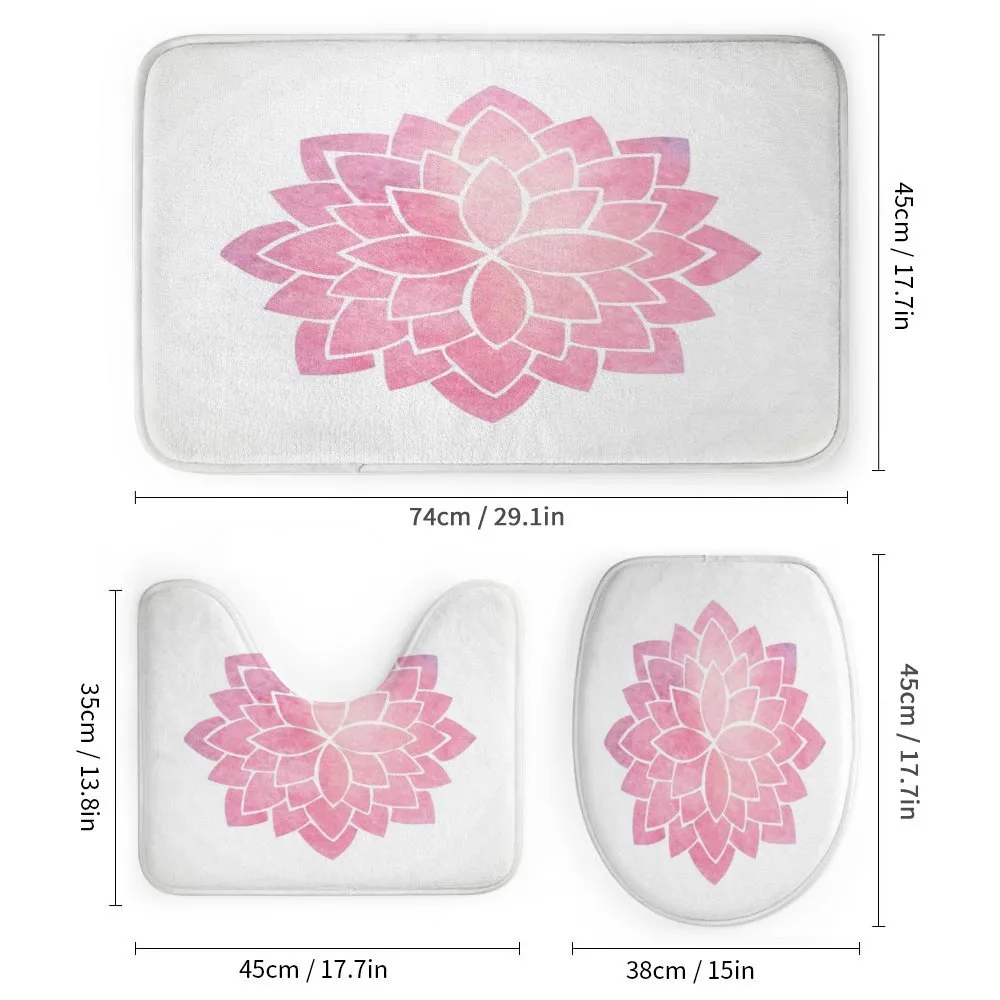 Yoga Lotus Flower Art — Detail 1