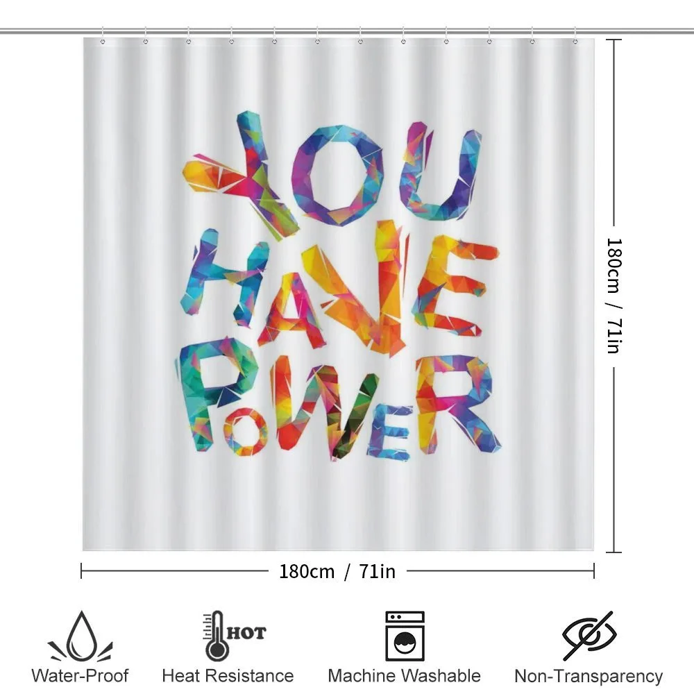 You Have Power Colorful — Detail 2