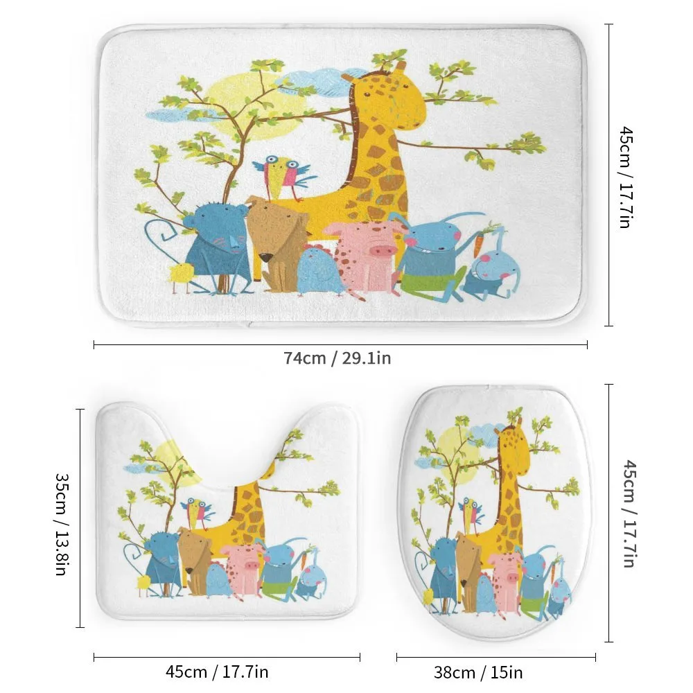 Animals Under Tree — Detail 1