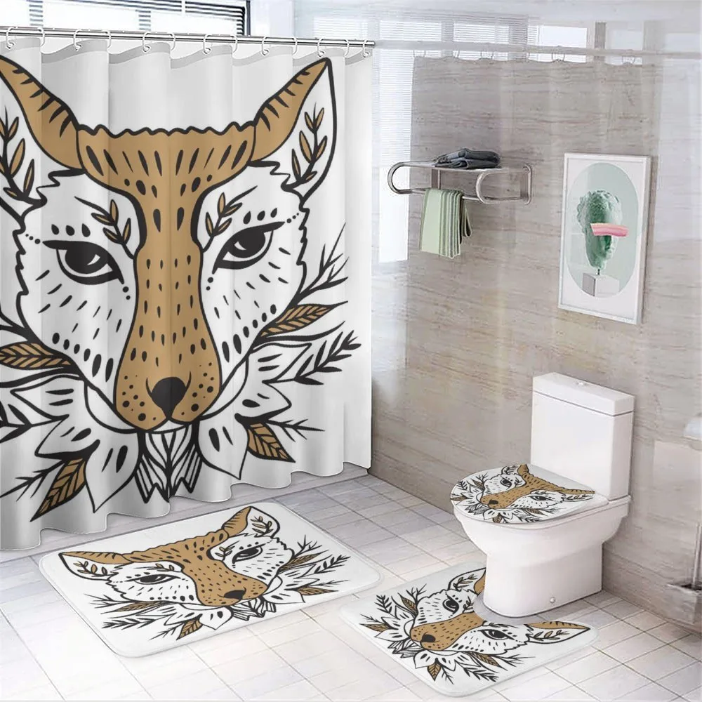 Botanical Ornament Animal Head — Your design
