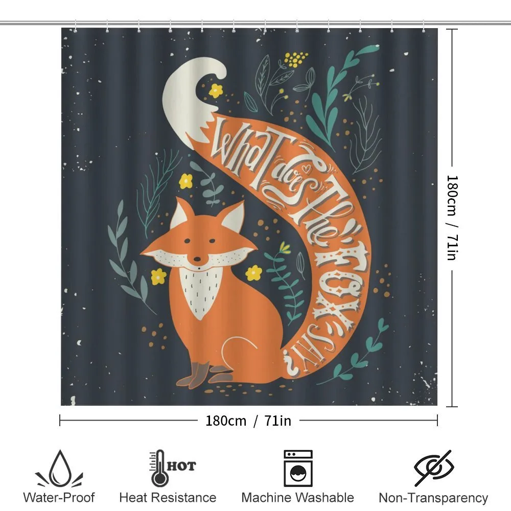 Cartoon Fox Funny Animal — Detail 2