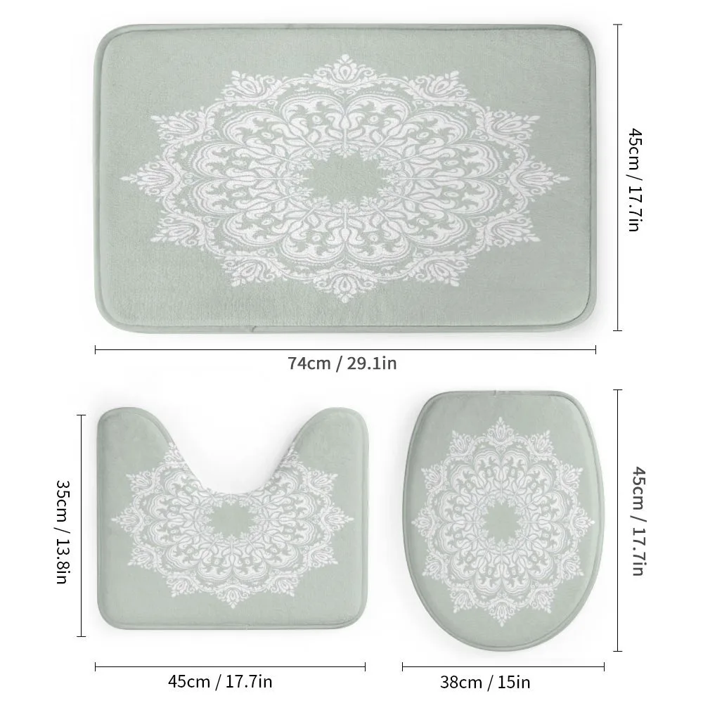 Damask Floral Motifs — Detail 1