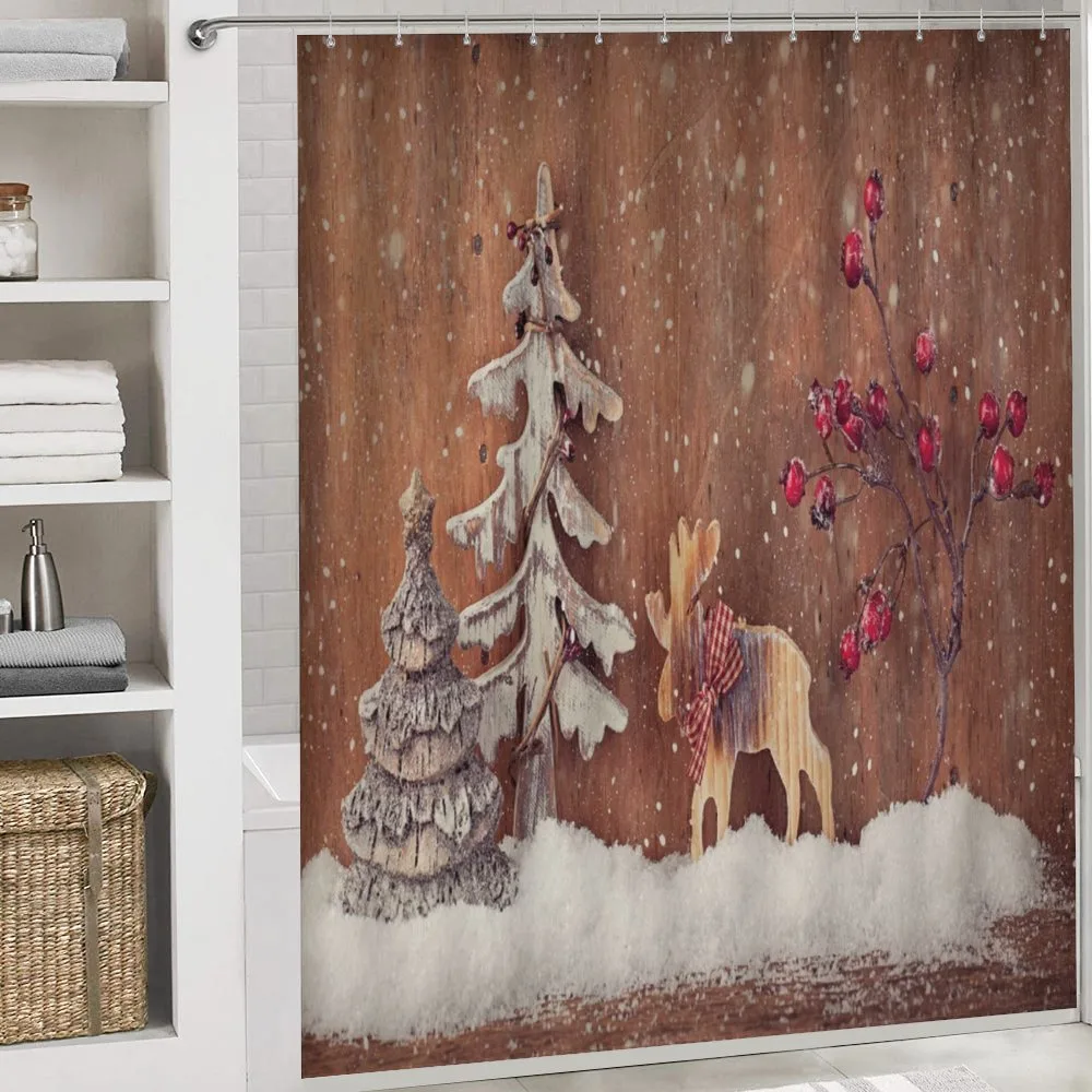 Deer and Pine Tree — Detail 4