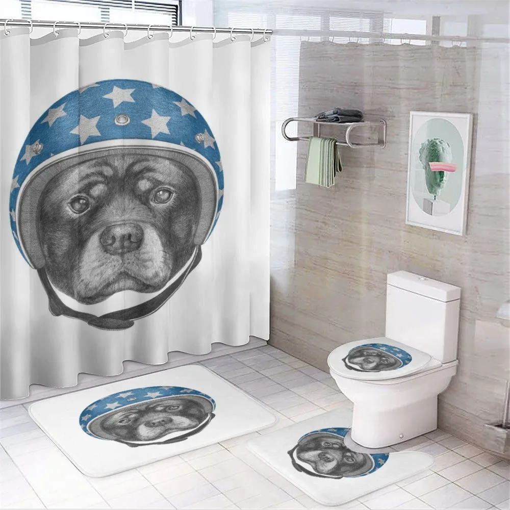 Dog in a Hard Hat Sketch — Your design