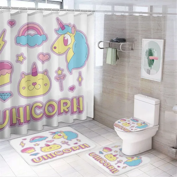 Dream on a shower curtain