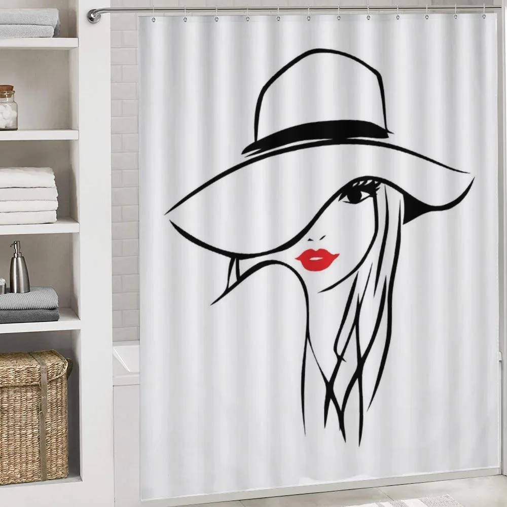 Girl Wearing a Big Floppy Hat — Detail 4