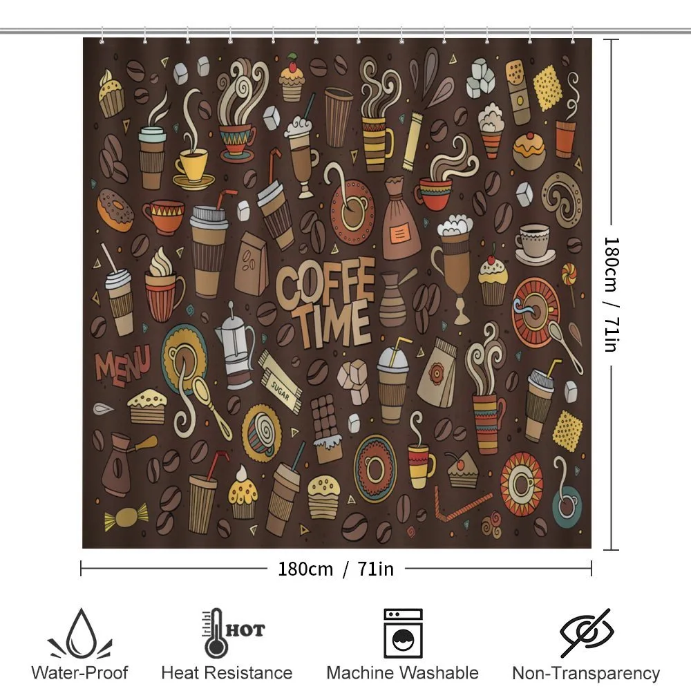 Hand Drawn Doodle Coffee — Detail 2