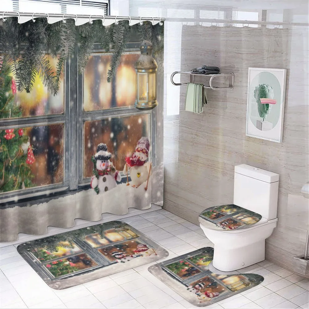 Little Snowmen at Window — Your design