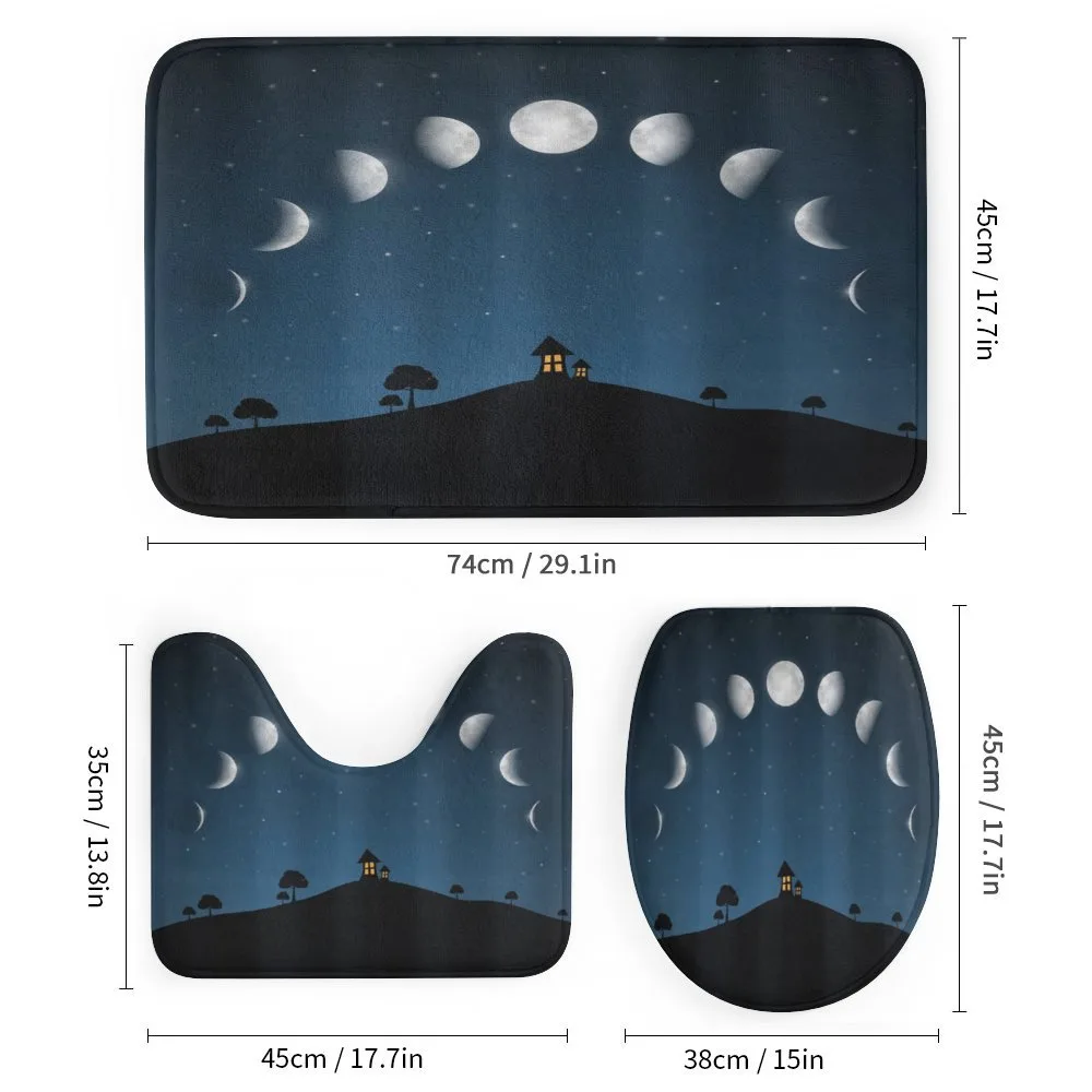 Lunar Phases and Stars Hill — Detail 1