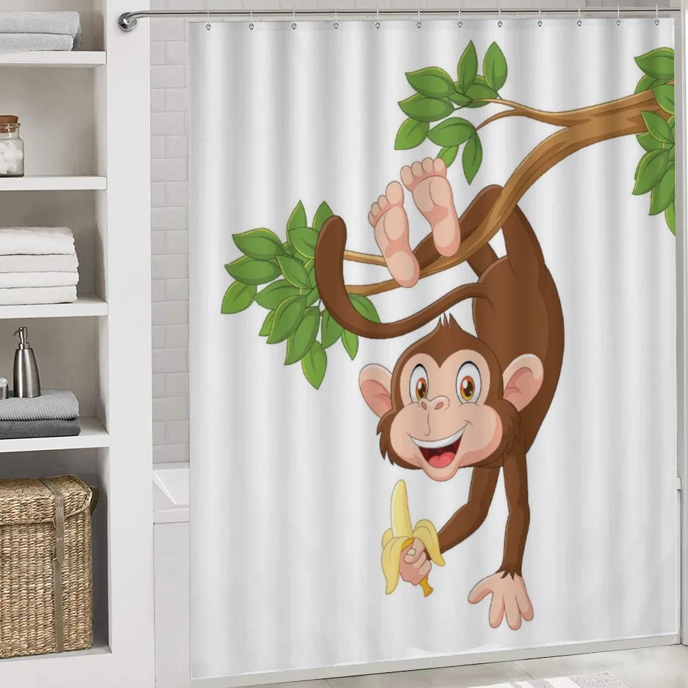 Monkey with Banana Tree — Detail 4