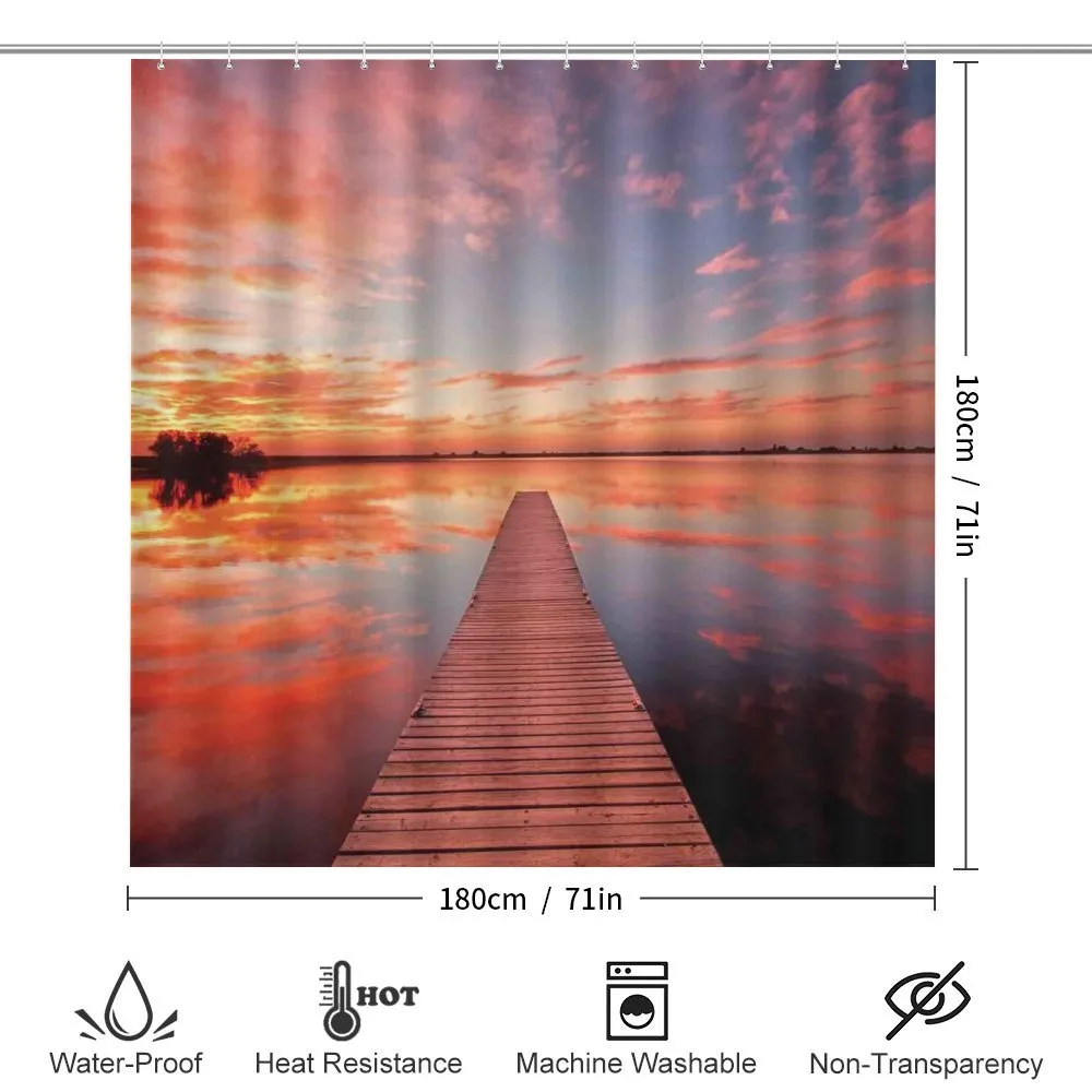 Pathway Sunset at Ocean — Detail 2