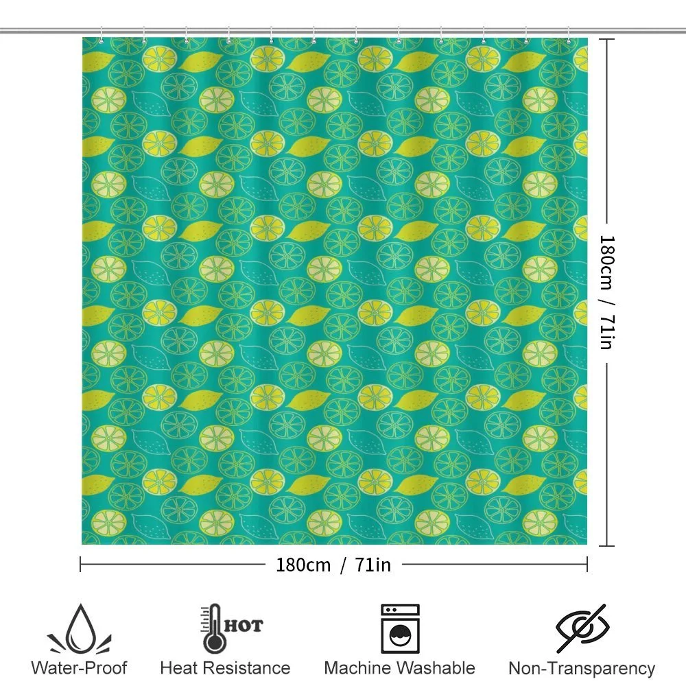 Pattern Citrus Lemons — Detail 2