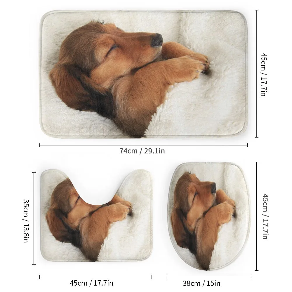 Puppy Sleeping in Its Bed — Detail 1