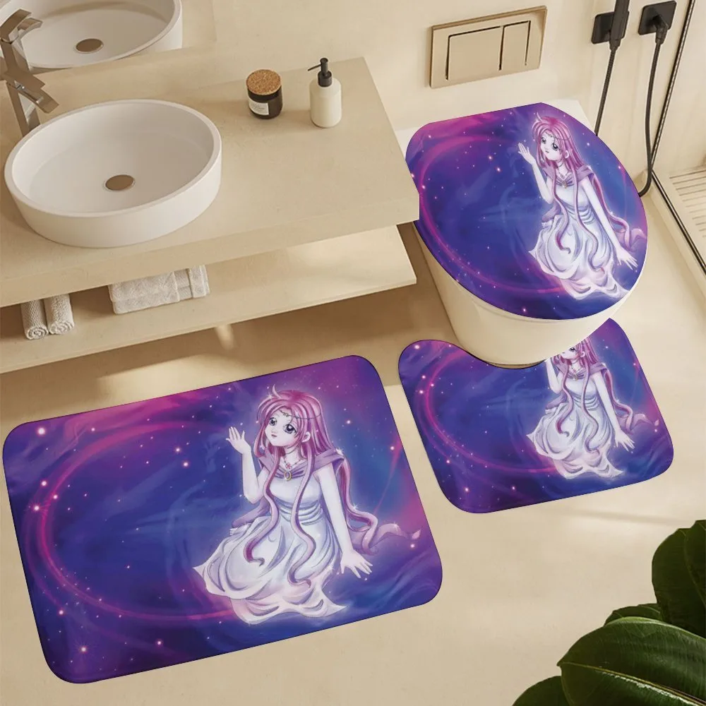 Purple Anime Fairy Sitting — Detail 5