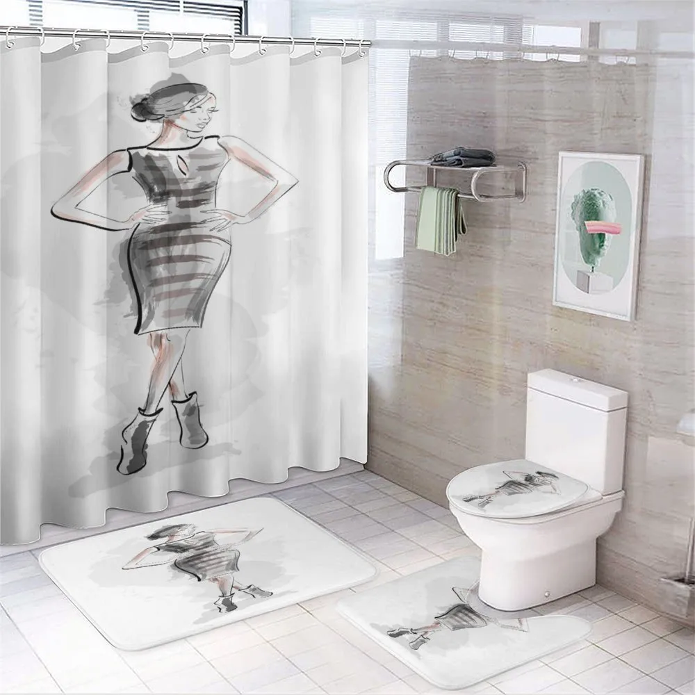 Slim Lady in a Dress — Your design