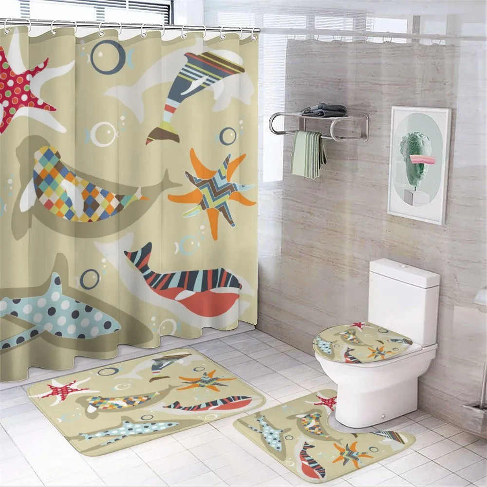 Starfish Dolphin Seal Bubble — Your design