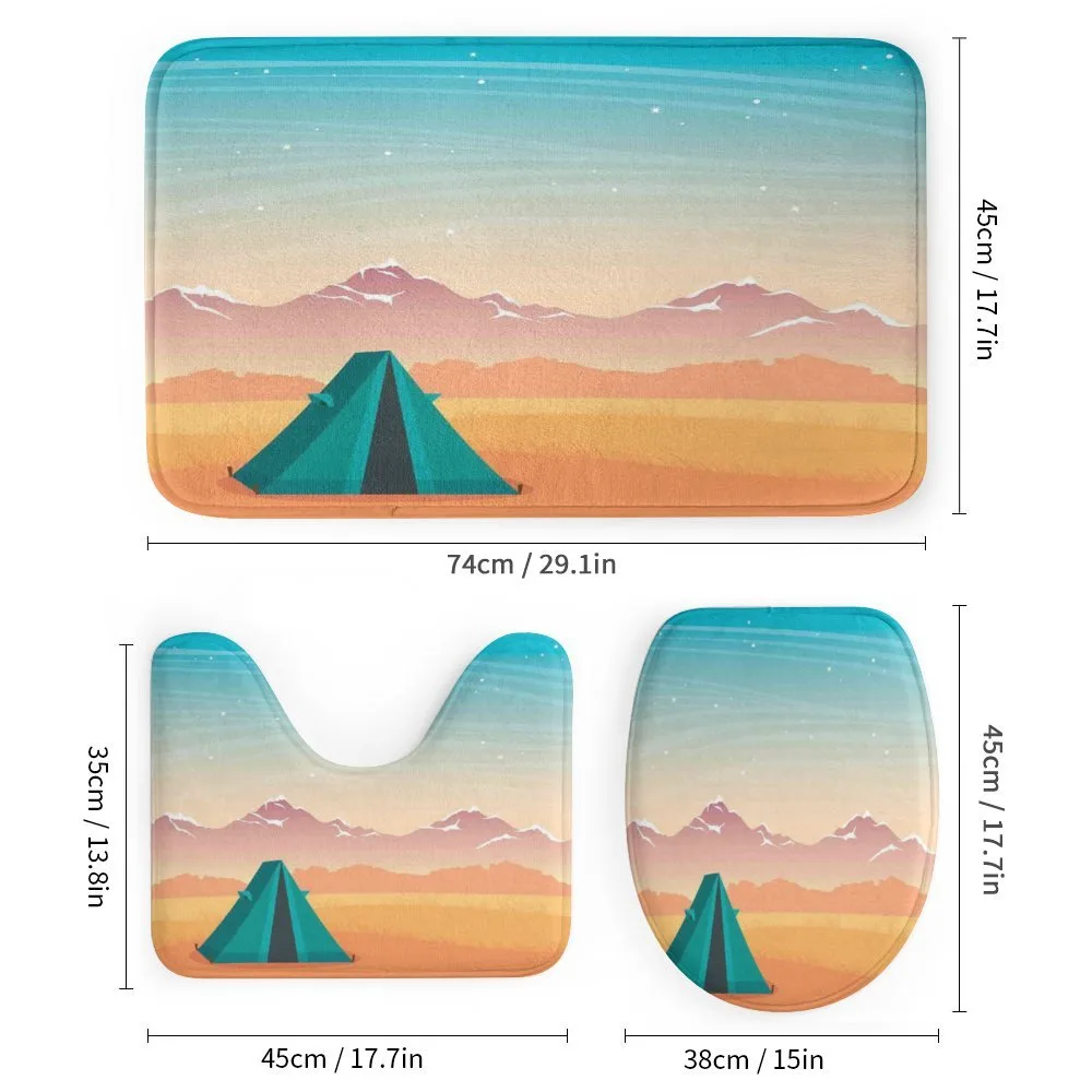 Travel Tent Mountains — Detail 1