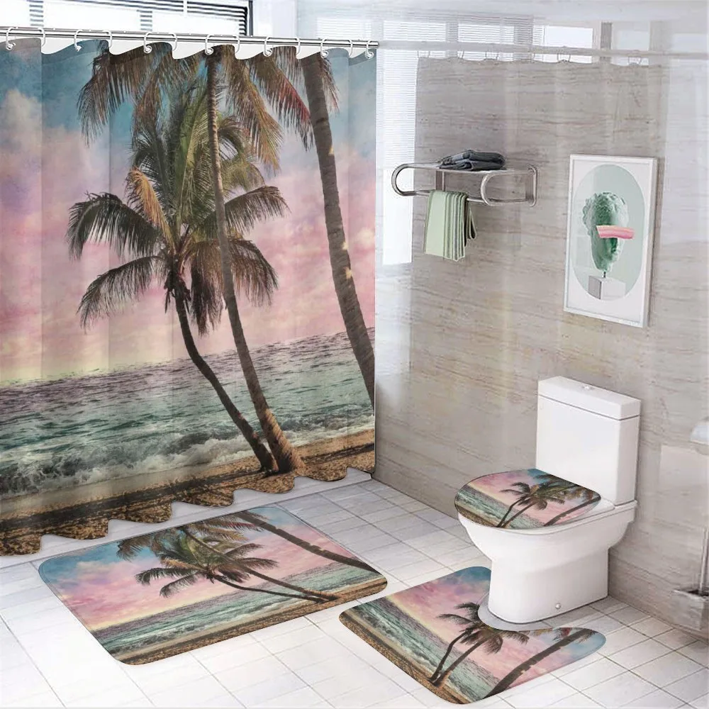 Vivid Sky Sea and Palms — Your design