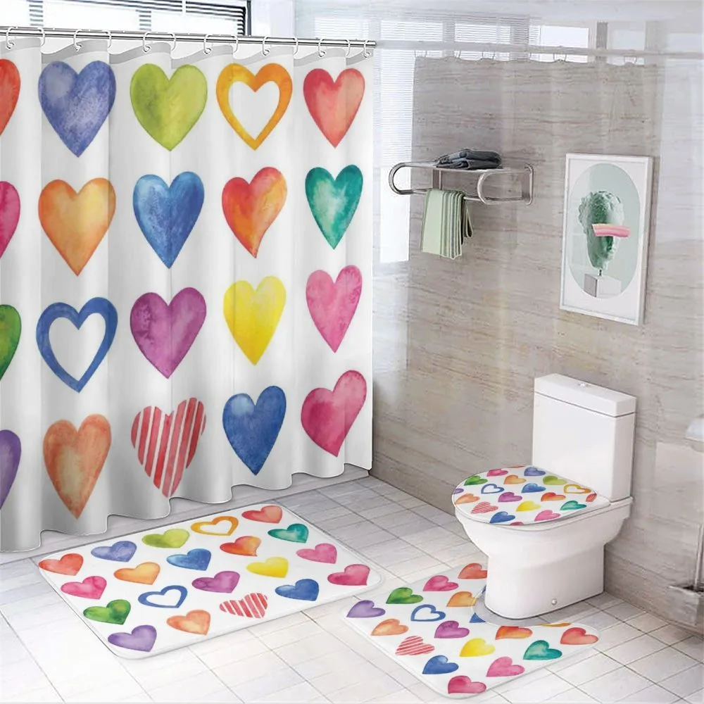 Watercolor Heart Romance — Your design