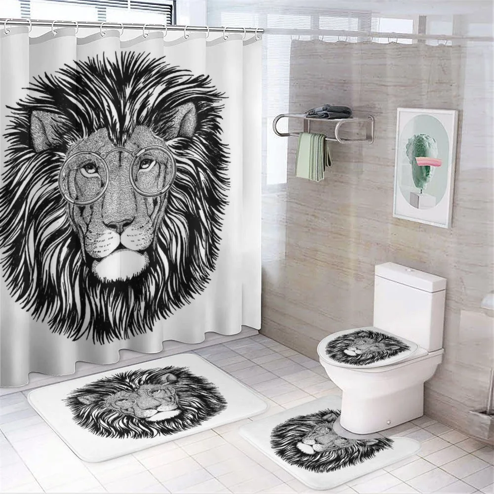Wild Hipster Lion Glasses — Your design